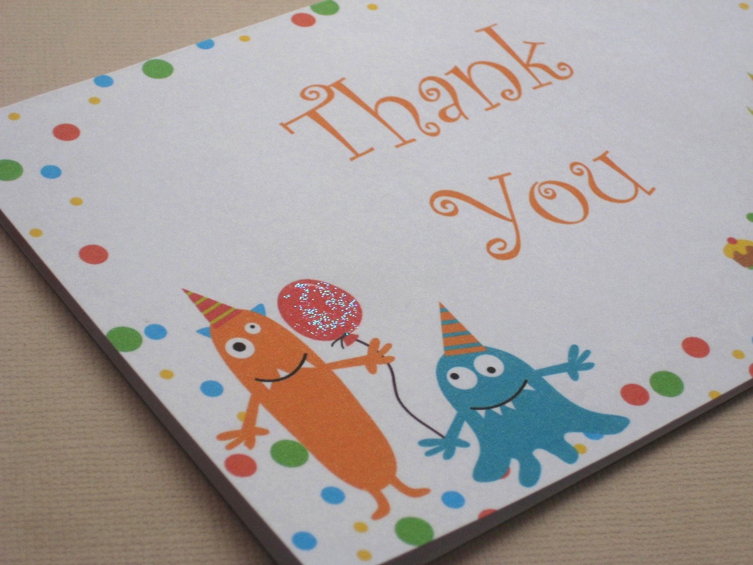 My Little Monster...Customized Thank You Notes Il_170x135