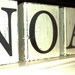 PERSONALIZED BLOCK LETTERS - Shabby Chic Nursery Decor - Baby Shower - Initials Name - Home Distressed Custom Last Name