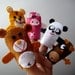 Private Listing for Ashley - Ten Little Ones - Felt Animal Finger Puppets