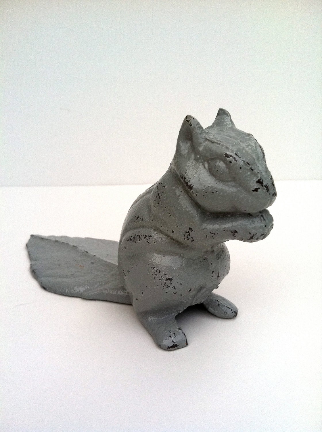 Squirrely paper weight/door stop