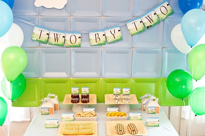 NOAH'S ARK Collection - Printable Party Décor Il_570xn