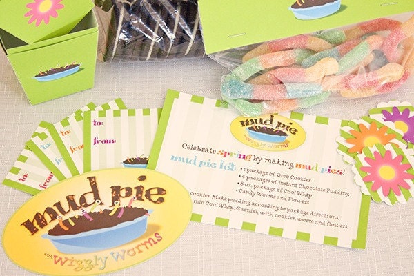MUD PIE Kit - Printable Gift Packaging Il_570xn