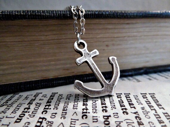 Anchor Necklace - Silver