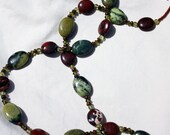 Serendipity and Brecciated Jasper Necklace