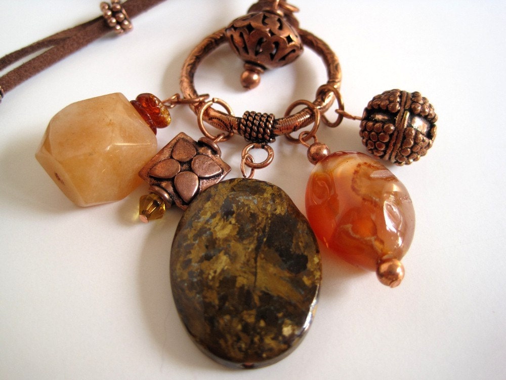 Ordinary Riches Copper Talisman Necklace