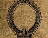 Instant Download Vintage Frame - Image Transfer for Tote Bags, Pillows, Tea Towels and More - Digital Sheet by Room29 - Sheet no. 038