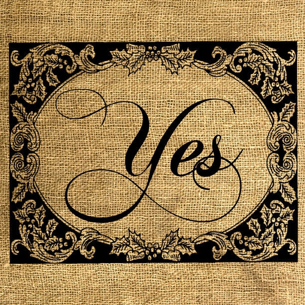 INSTANT DOWNLOAD Vintage Framed Word - Download and Print - Image Transfer - Digital Sheet by Room29 - Sheet no. 569