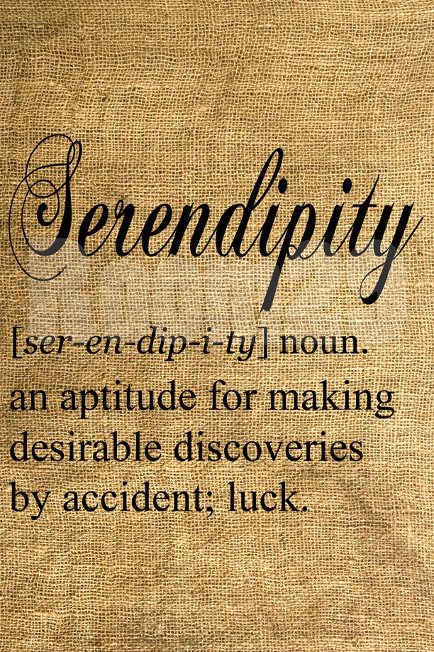 INSTANT DOWNLOAD Serendipity Dictionary Definition - Download and Print - Image Transfer - Digital Collage Sheet by Room29 - Sheet no. 422