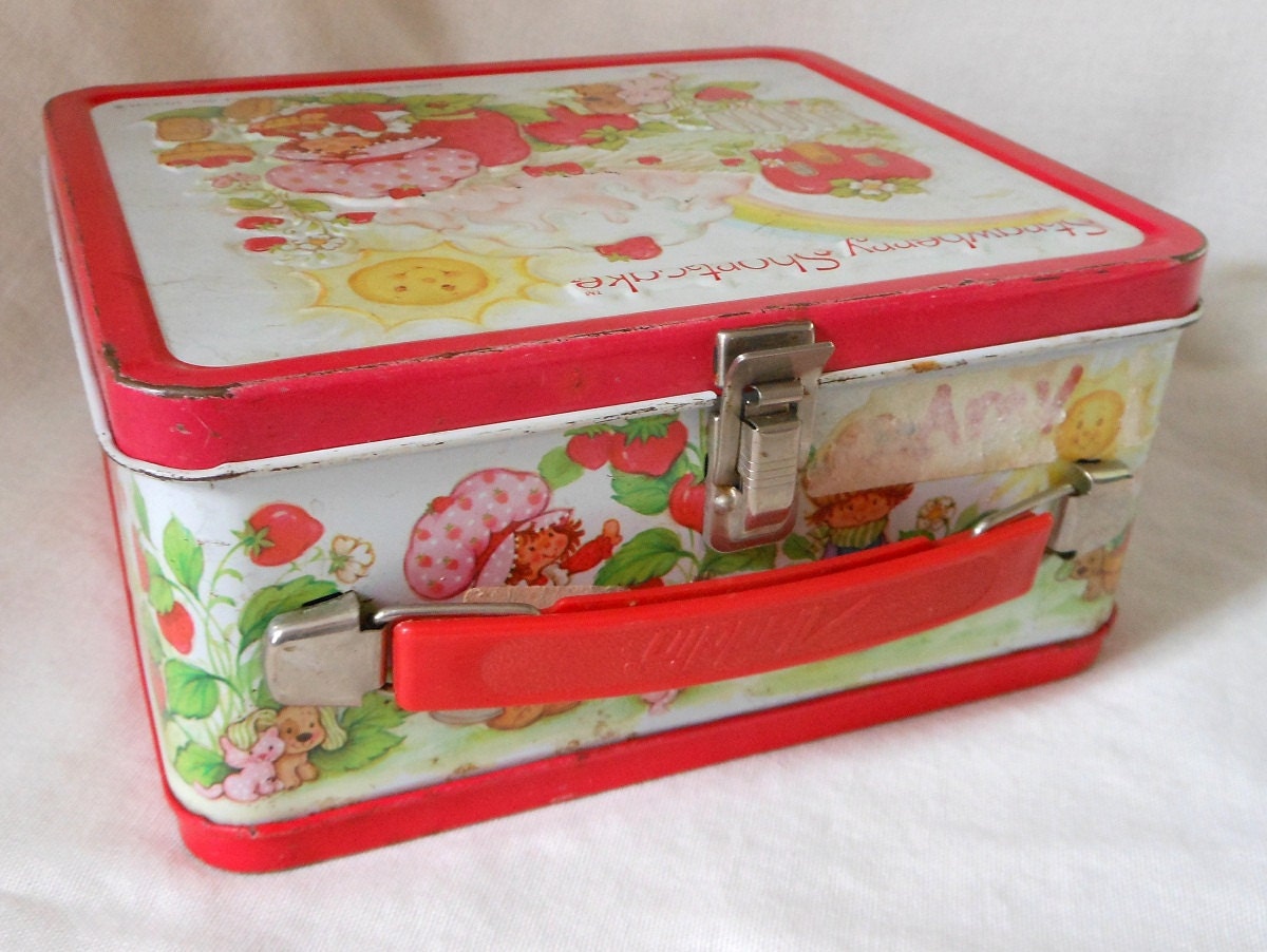 Vintage Lunch Box- Strawberry Shortcake 1980
