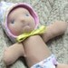 Newborn baby Waldorf doll tutorial package doll and bonnet and diaper for 10 to 12 inch small doll