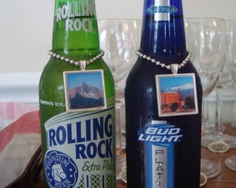 Wedding Favor - Party Favors - Personalized Beer Bottle Charms