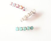Swarovski Crystal Hair Clip Crystal Barrette Rhinestone Barrette Rhinestone Hair Clip Crystal Bridal Hair Clip Wedding Bridal Hair Clip
