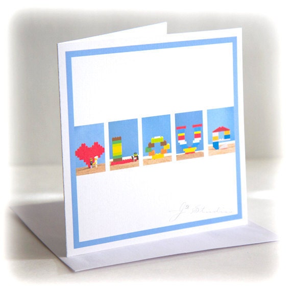 Love Greeting Card, Note Card Fine Art, Square Blank Card, Alphabet Photography