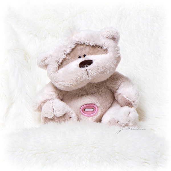 Children Art, Nursery Art Photography Print, Infant Toddler Decor, Stuffed Bear Soft Teddy - j2studiosphotography