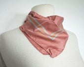 GIVENCHY GENTLEMAN Vintage Silk SCARF Stunning Hand Rolled 70s