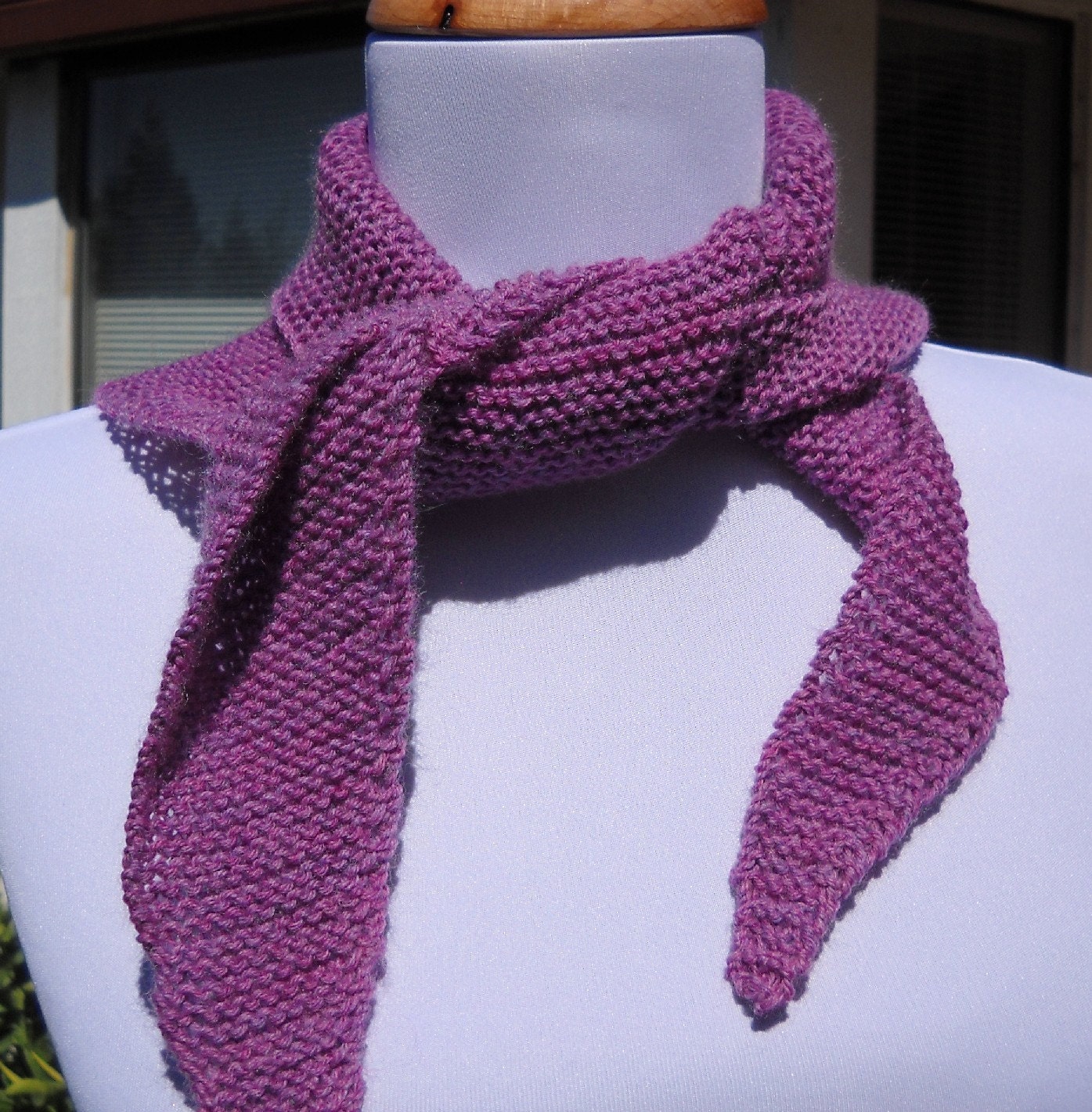 Kerchief Scarf in Heather