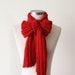 Casual Scarf in Cardinal
