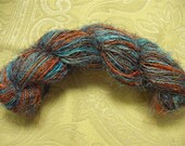 Yearn For The Perfect Yarn B - Handspun Recycled Sari Silk Yarn
