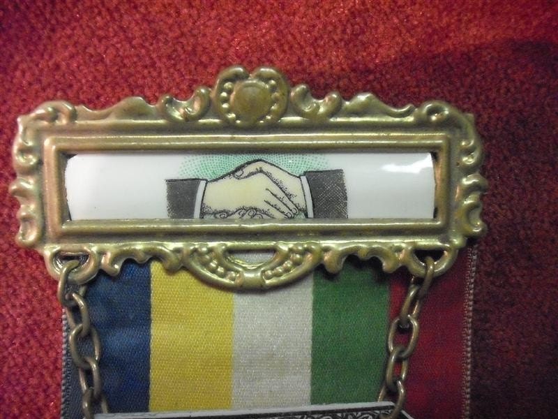 Vintage Ribbon Badge - Order Of The Eastern Star