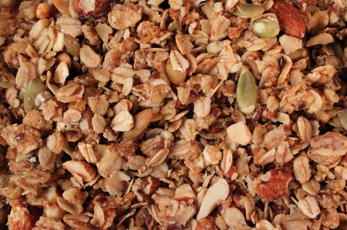 Toasty Organic Flax Seed Power Granola