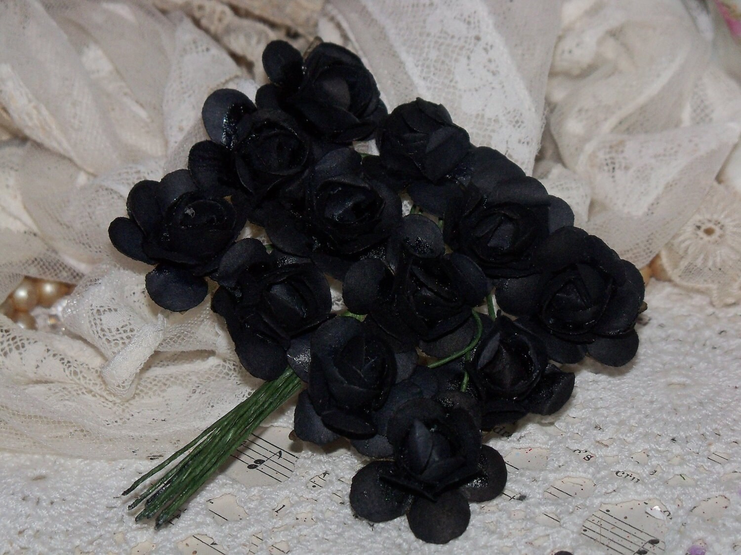 Black Roses Flowers