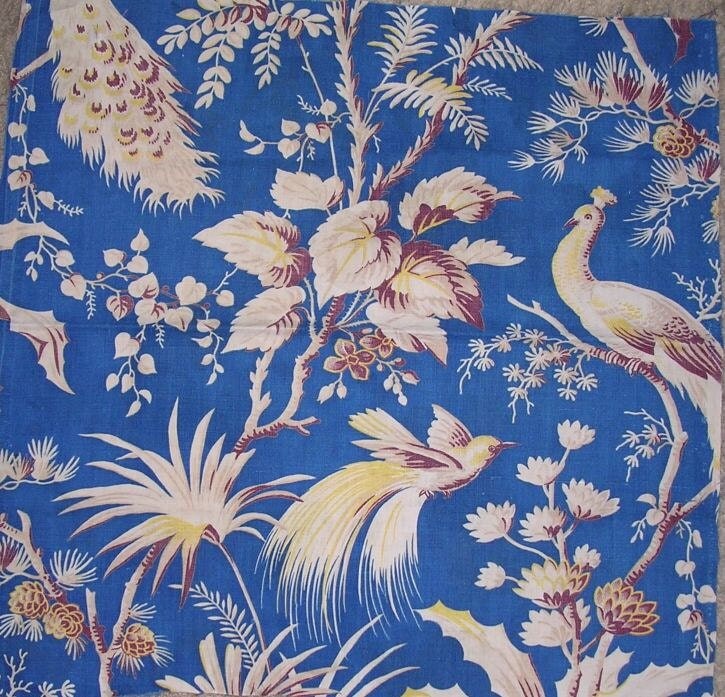 Antique French Fabric