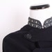 Cape Jacket / Cloak / Wool / 1940s Cape / Opera / Navy and Red / Monogramed / 40s Cloak / forties / Coat / Winter / Designer / 0655