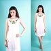 Wedding Dress / Vintage Wedding Dress / Dress / Short Wedding Dress / Mexican / Ethnic / Cotton /  Boho / Plus Size / 0797