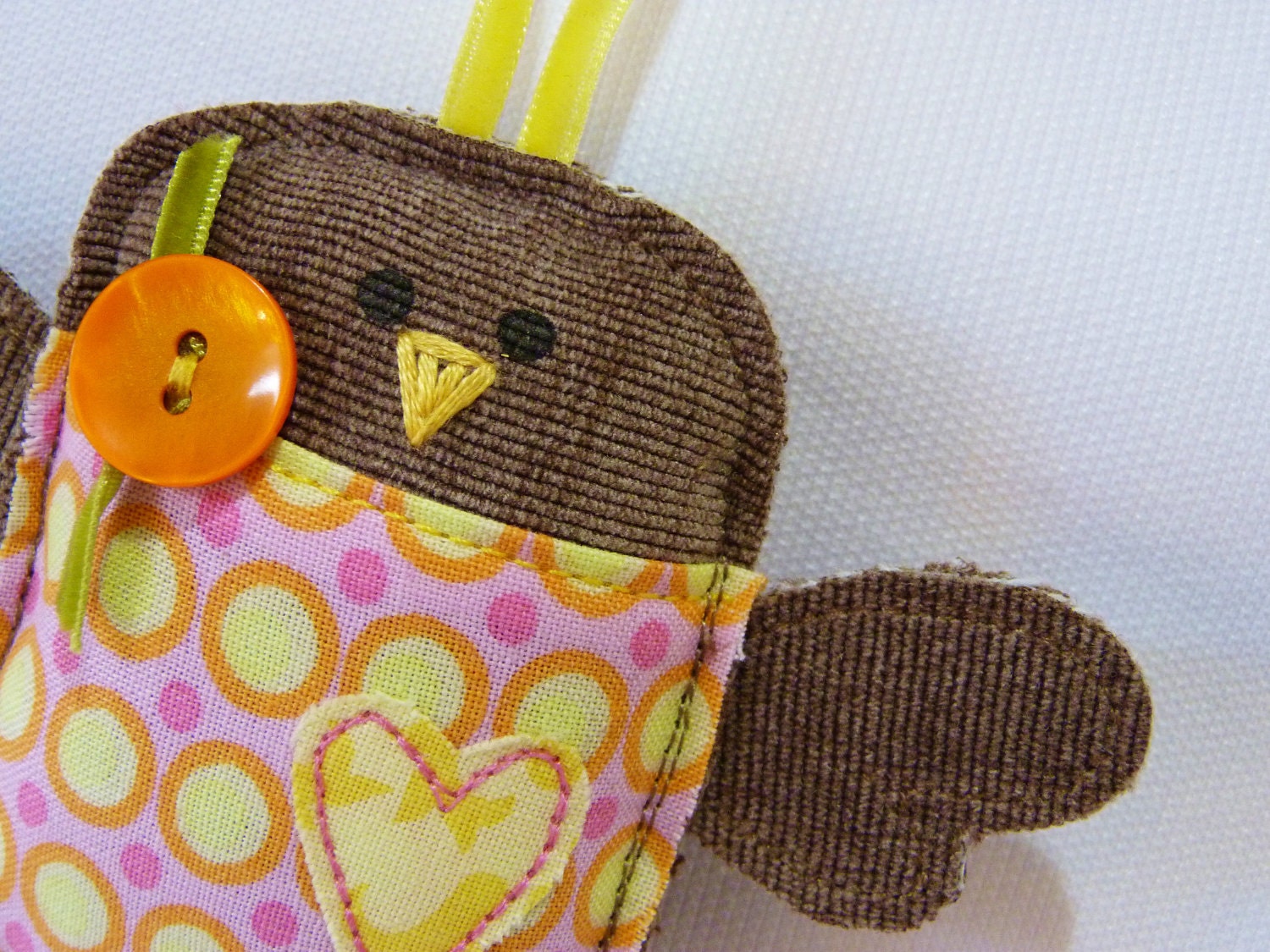 Spring Chick decoration ..... Miss Daffodil ..... READY TO SHIP