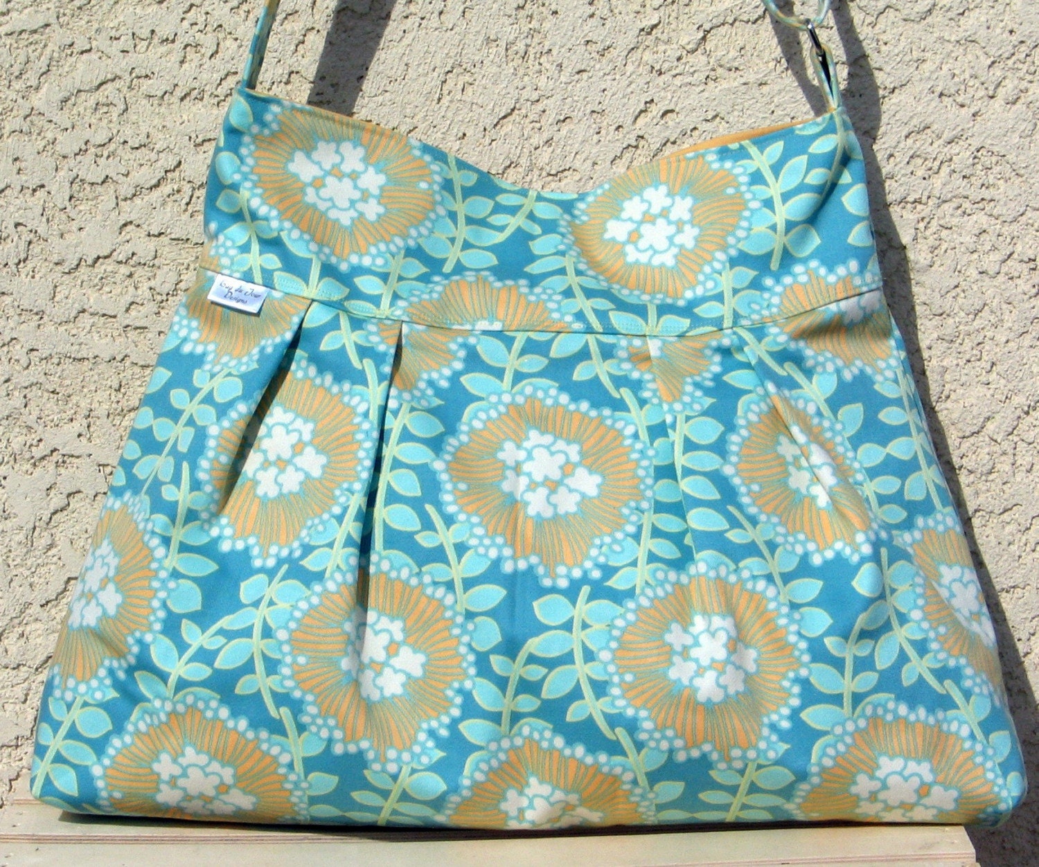 The Audrey Tote in Amy Butler Coreopsis