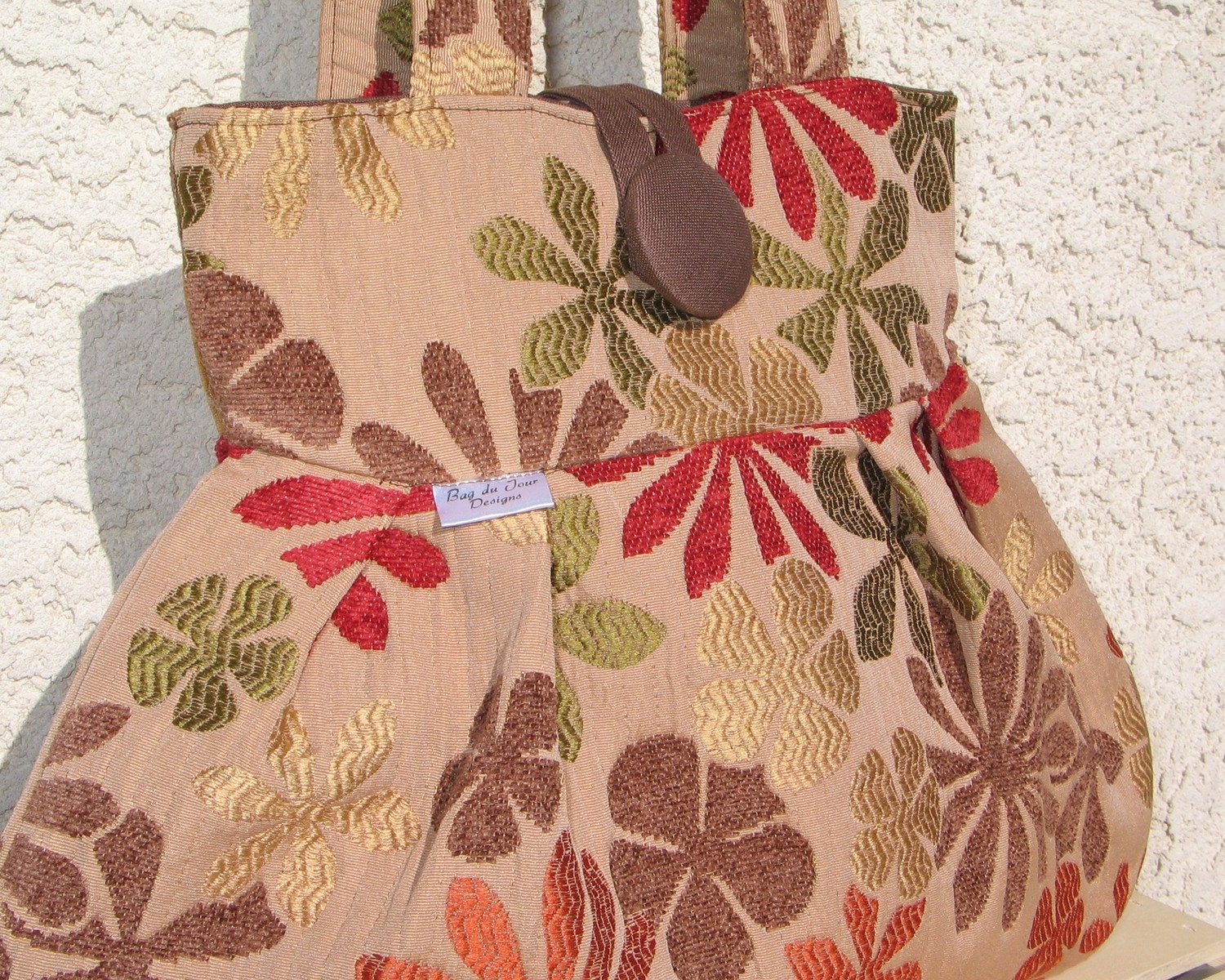 The Katie Purse in Warm Colors - One of a Kind- New Lower Shipping Rate