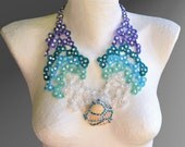 Birth of Venus - Lace beading necklace