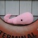 Woolie Whale Hand Crocheted Plush-Pink-Small