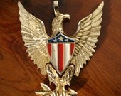 American Eagle Pendant Medallion, medal replica Federal Patriotic