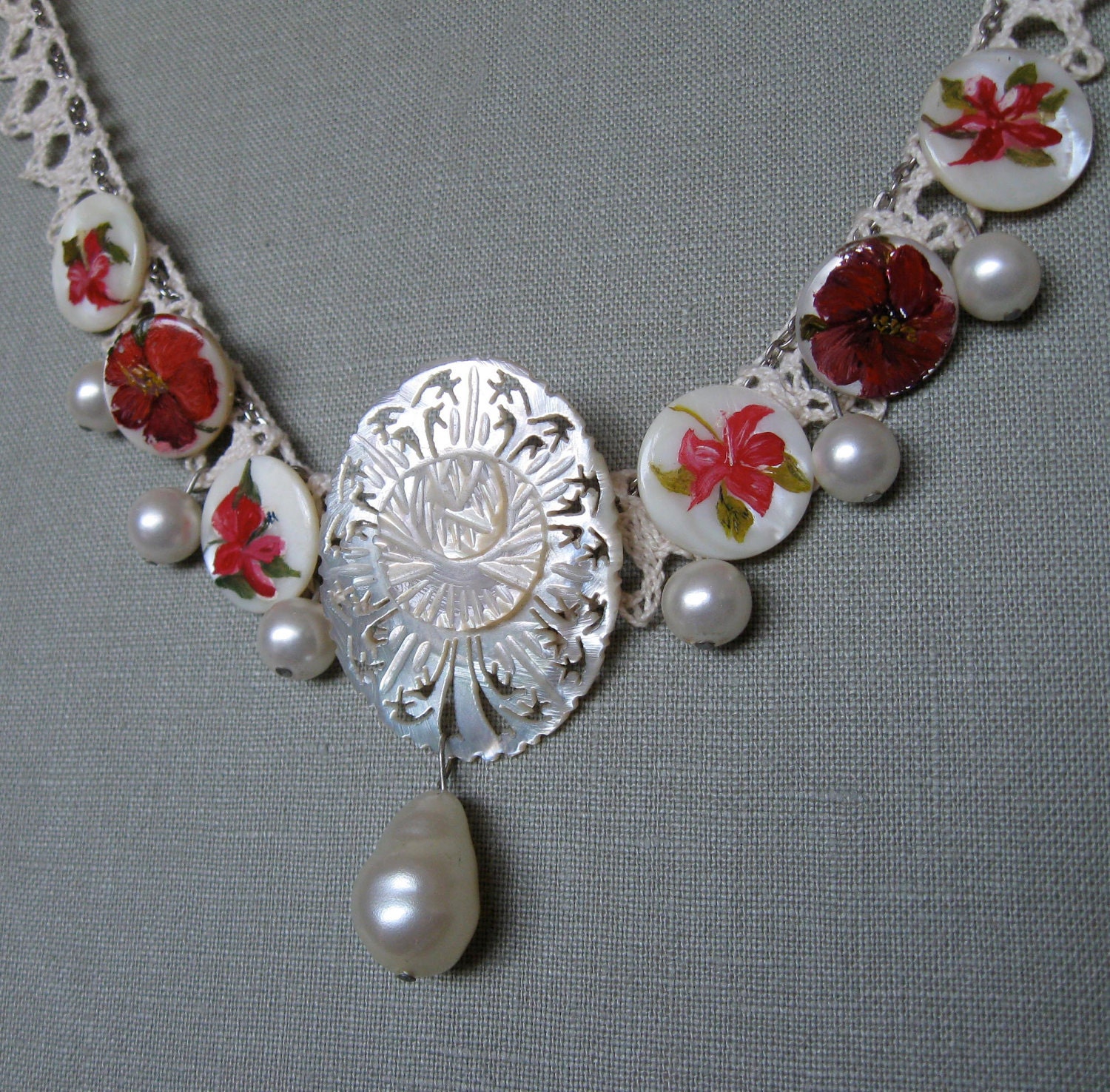 Cluny Lace Necklace