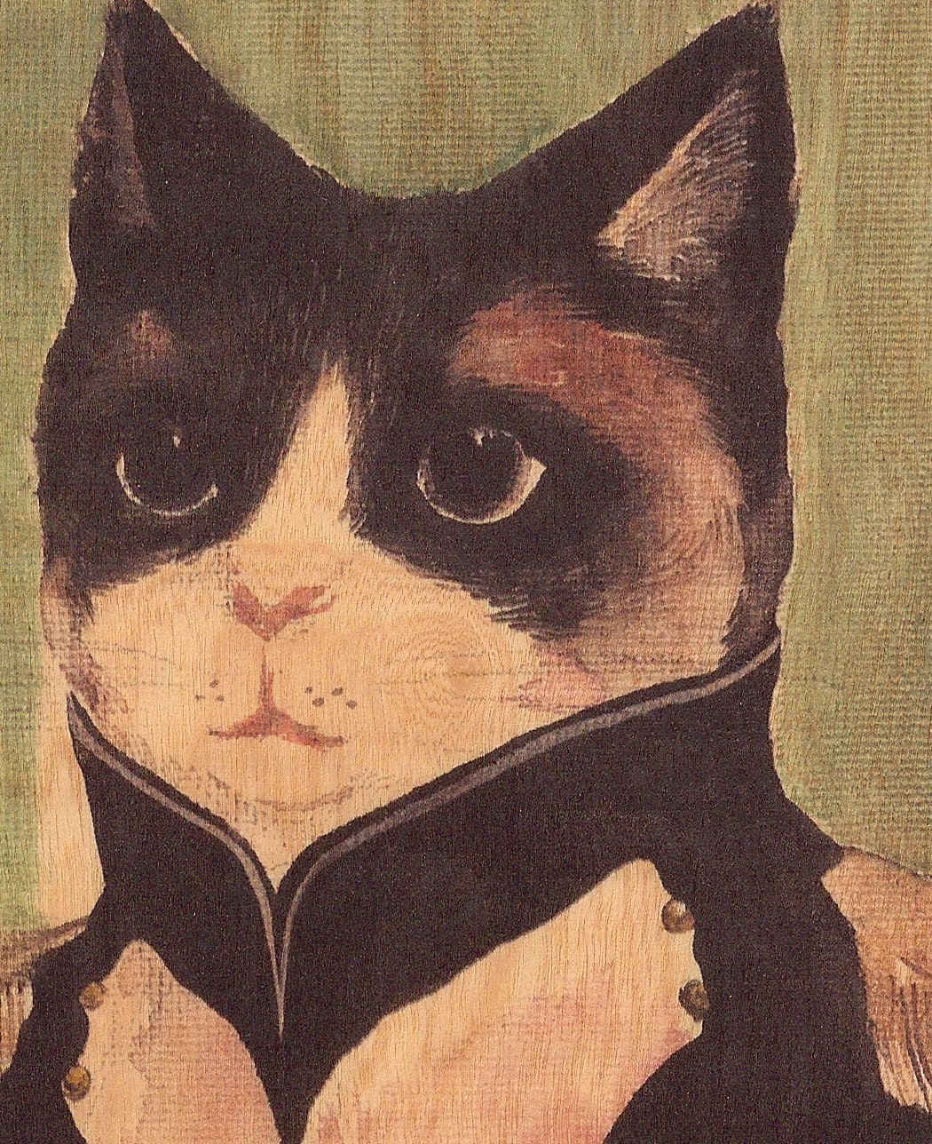 The Elegant Cat - Ltd Edition Wood Print