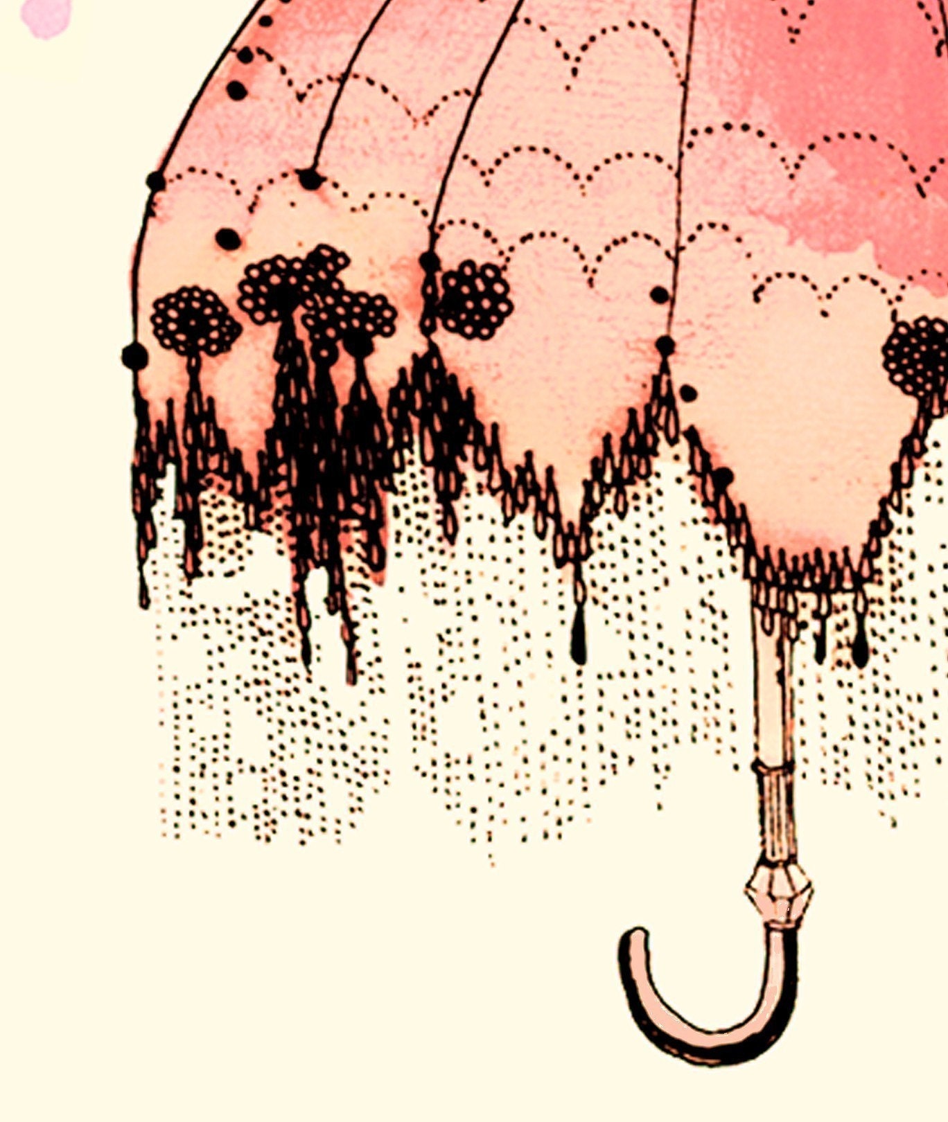 Umbrella - Peach version