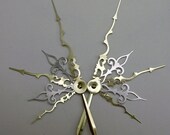 Precious GOLD/Silver Andria Hair Pick Set Steampunk Accessory