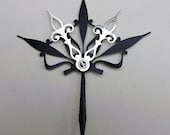 Monochrome Castilian Beauty Hair Pick Steampunk Accessory