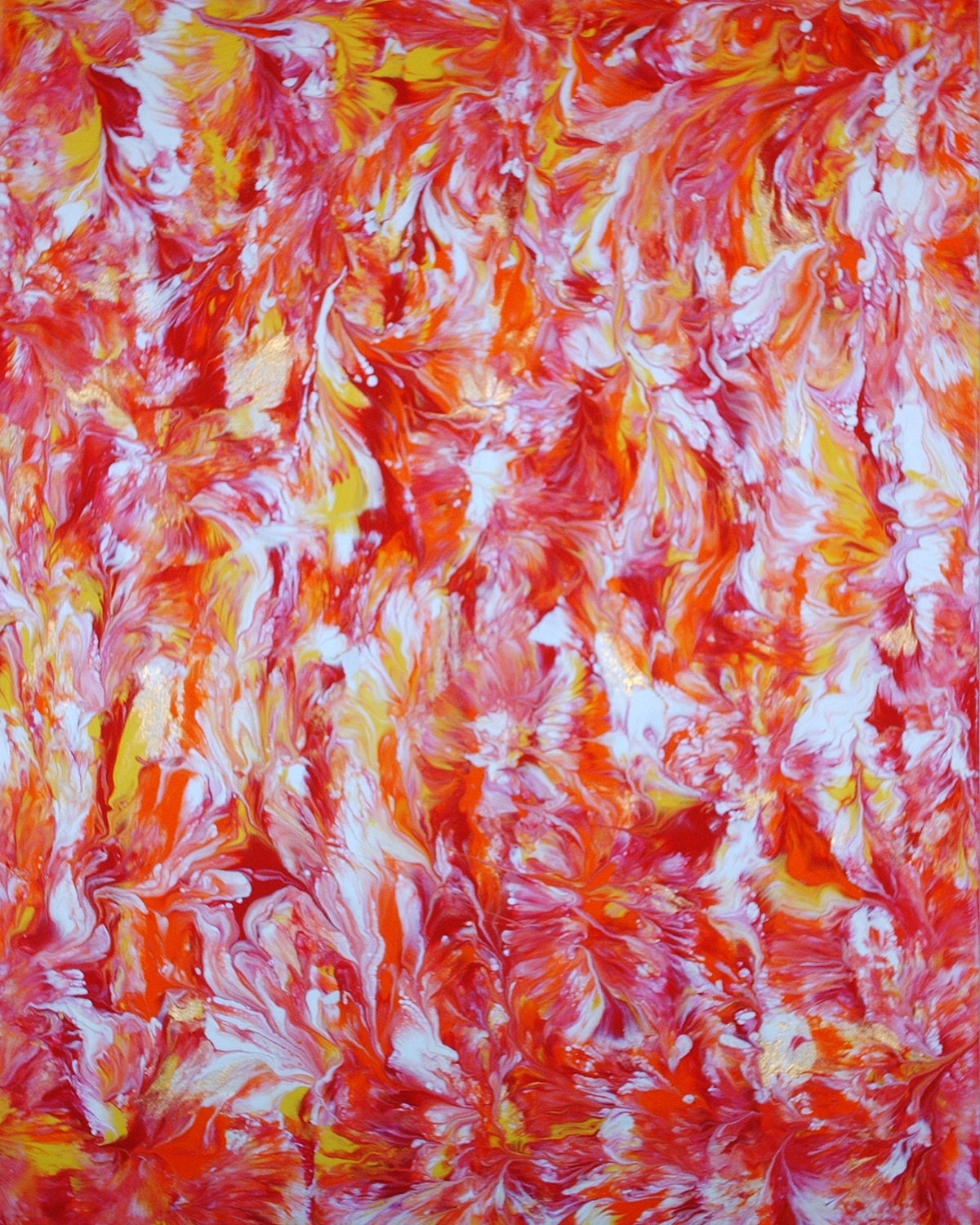 BREAST PAINTING by Marcey Hawk (214 Bursting) sexy EROTIC abstract