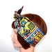Bow hair tie Comic Book, Captain America, Marvel, The Avengers