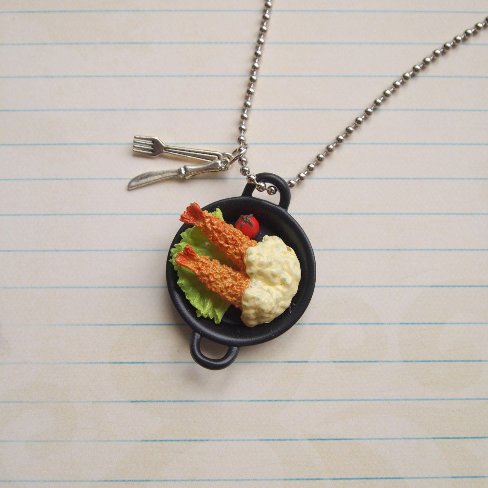 Ebi Tempura Hot Plate Necklace