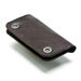 iPhone / iPod Touch - - RETROMODERN leather wallet sleeve - - BROWN
