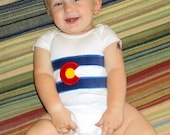 Colorado Appliqued Onesie or Toddler T Shirt