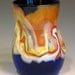 Blown Glass Wine Cup Artist Signed Whiskey Scotch Sake Cup