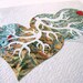 Handcut Map Art. Made to Order. You Pick the Two Locations. Two Hearts Beat As One Original Design by PaperCutWorks