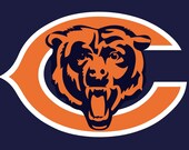 Chicago Bears  Taigate Size Quilt Custom Orders Accepted