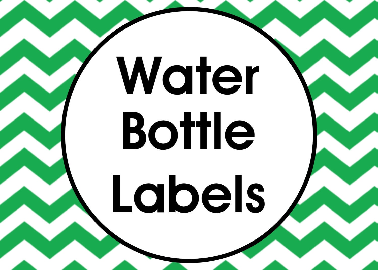 Water Bottle Labels Printable with and design in our Shop Il_570xn