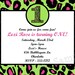 Leopard Print 1st Birthday Invitation Cheetah Print 1st Birthday Invitation Printable Digital Party Invite