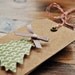 christmas gift tags christmas tree gift tags kraft christmas tags by oscar & ollie
